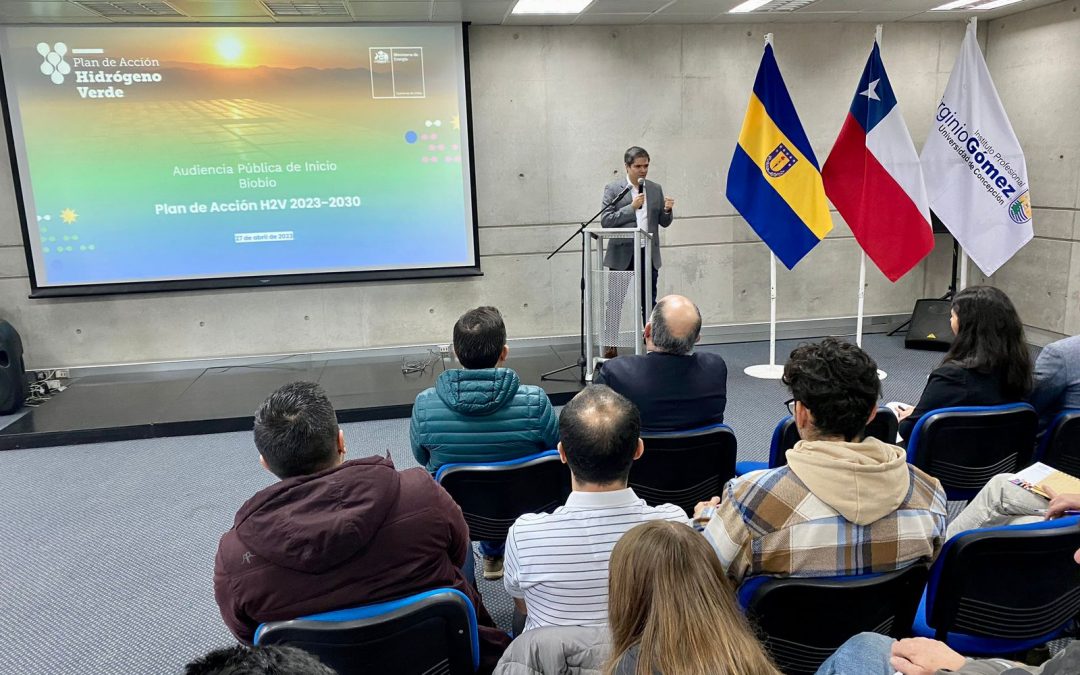 Ministro (s) Luis Felipe Ramos participa en audiencia inicial del Plan de Acción Hidrógeno Verde en la región del Biobío