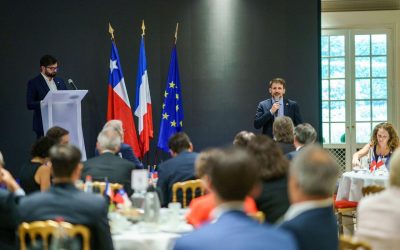 Ministro Pardow se reúne con autoridades y empresarios franceses para estrechar lazos en materia energética